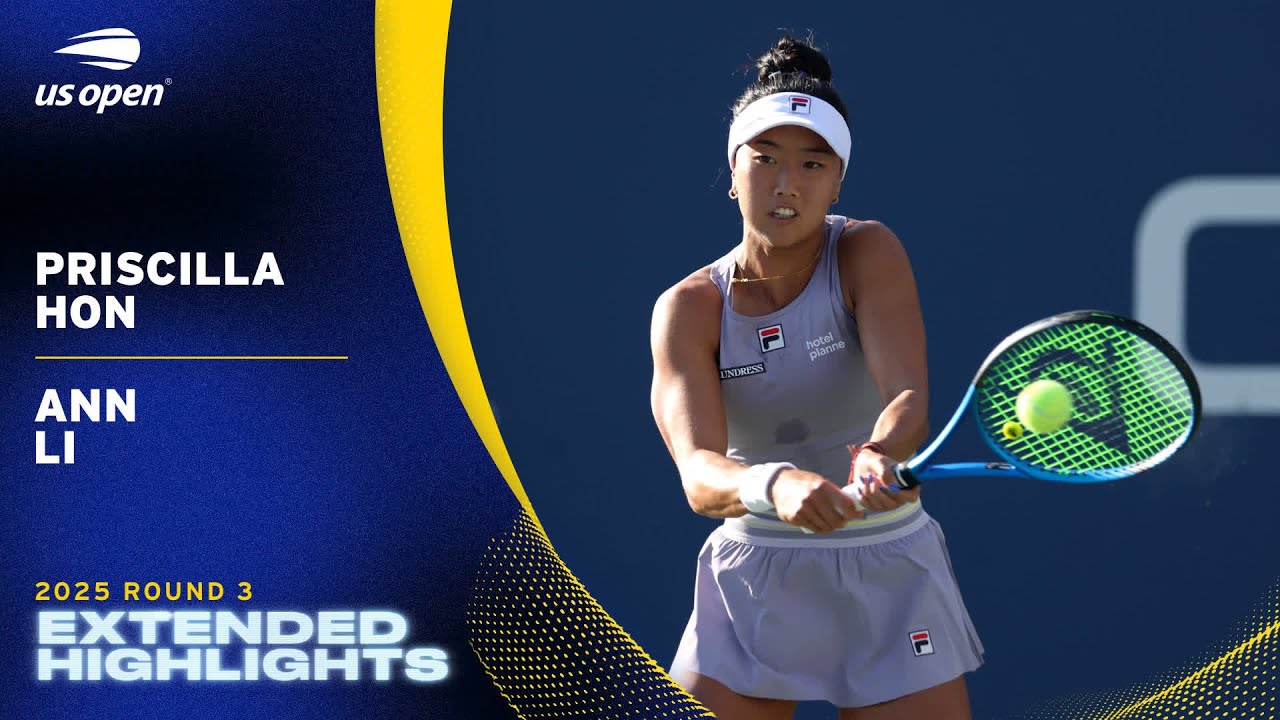 Priscilla Hon vs. Ann Li Extended Highlights | 2025 US Open Round 3
