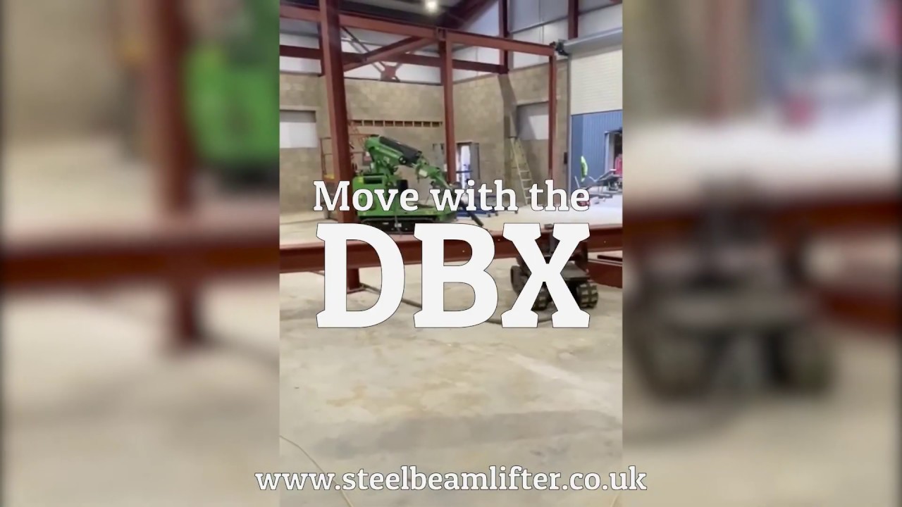 Ultimate Steel Beam Lifter. Easier & Safer Steel Beam Installation with DBX and Hooka Operated Hire