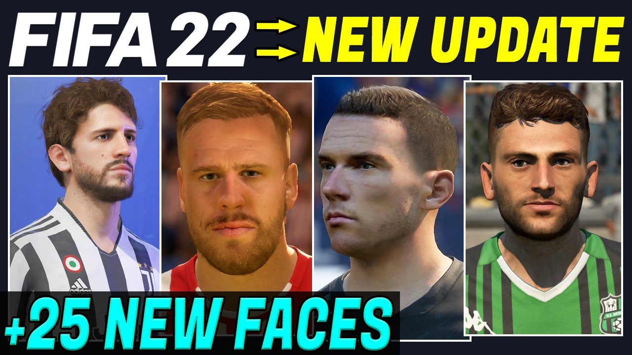 Confirmed FIFA 22 News | NEW Face Scans - Many Real Faces via Title Update #5