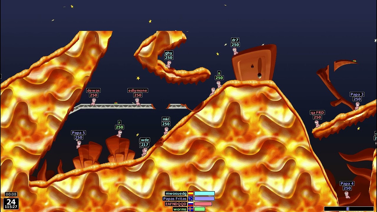 Playing Worms Armageddon - The rarest won