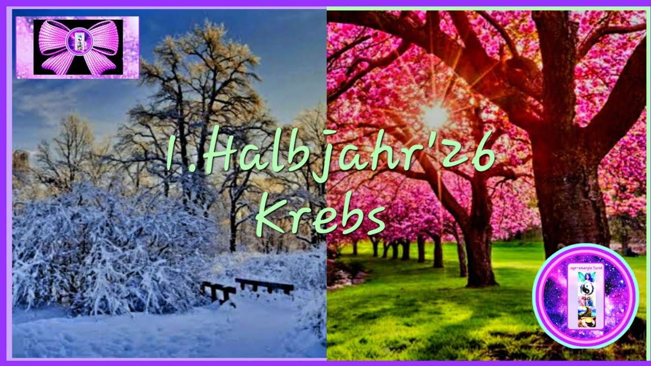 Krebs ♋️ LEIDENSCHAFTLICHE LEBENSFREUDE STEHT DIR BEVOR 🧚‍♀️ 1. Halbjahr '26 🔮vgp-energie Tarot 
