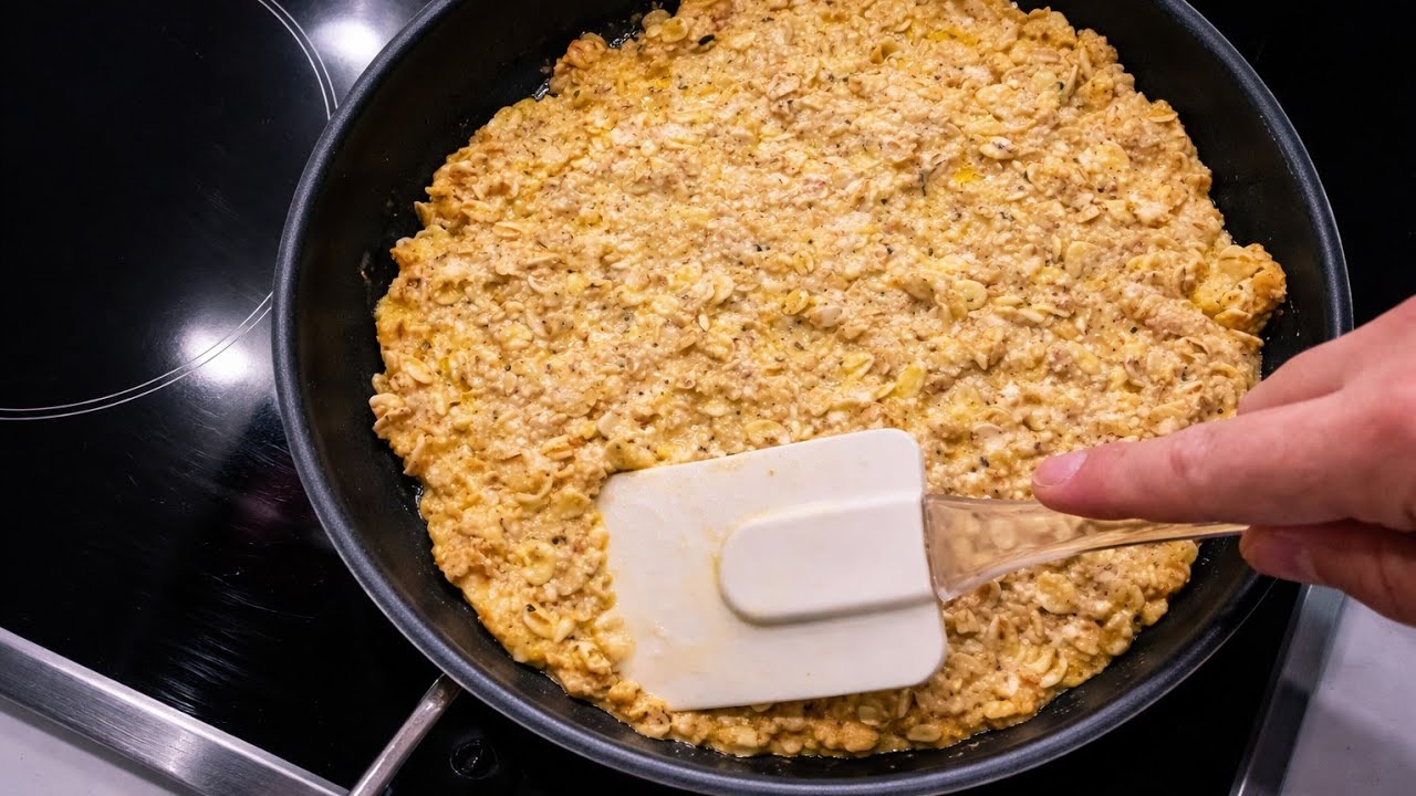 Hungrig? Dieses Haferflocken-Ei-Rezept macht sofort satt!
