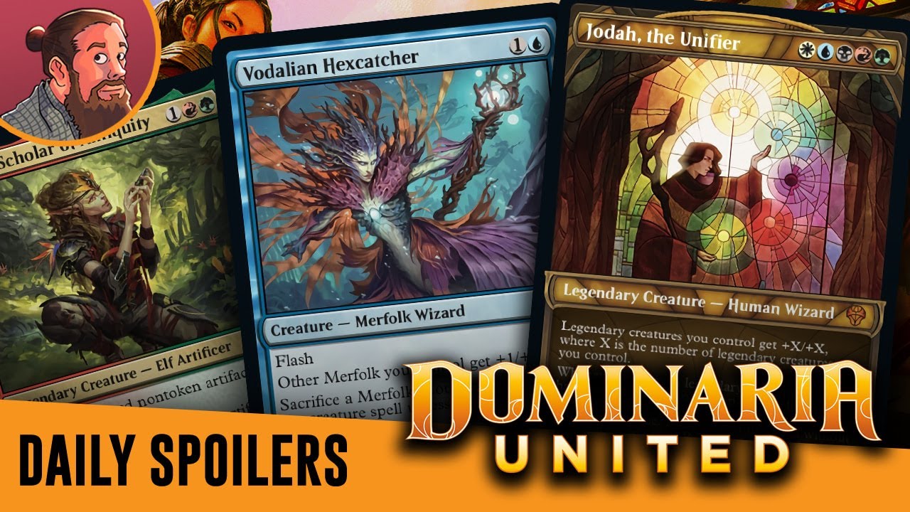 Dominaria United MTG Spoilers | August 24 | Jodah, Elf and Merfolk Lords, Staple Removal & More!