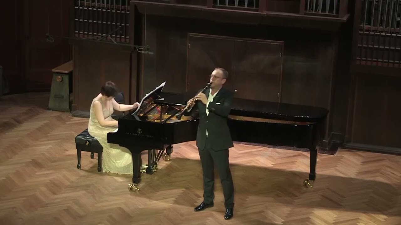 К.Мострас Этюд на тему Н.Римского-Корсакова для кларнета и ф-но Mostras Etude for clarinet and piano