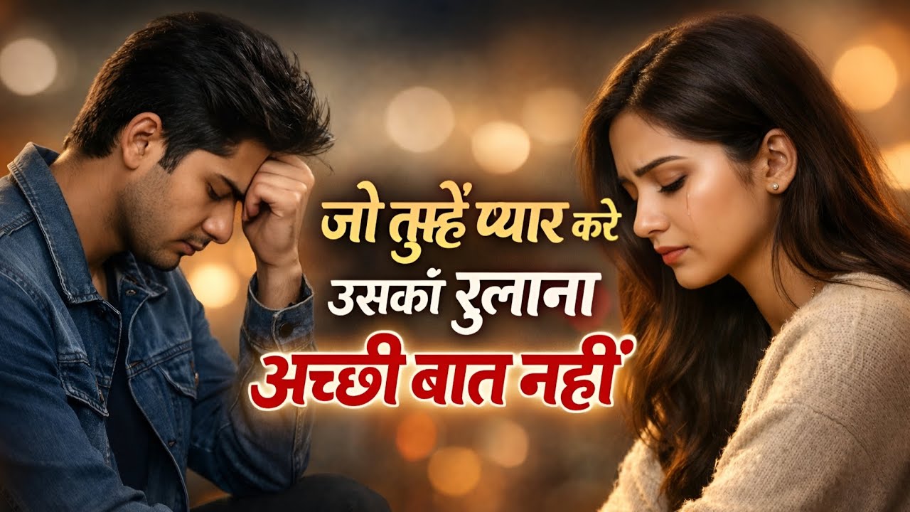 Jo Tumhe Pyar Kare Usko Rulana Acchi Baat Nahi 💔 | 90s Style Love Song ❤️