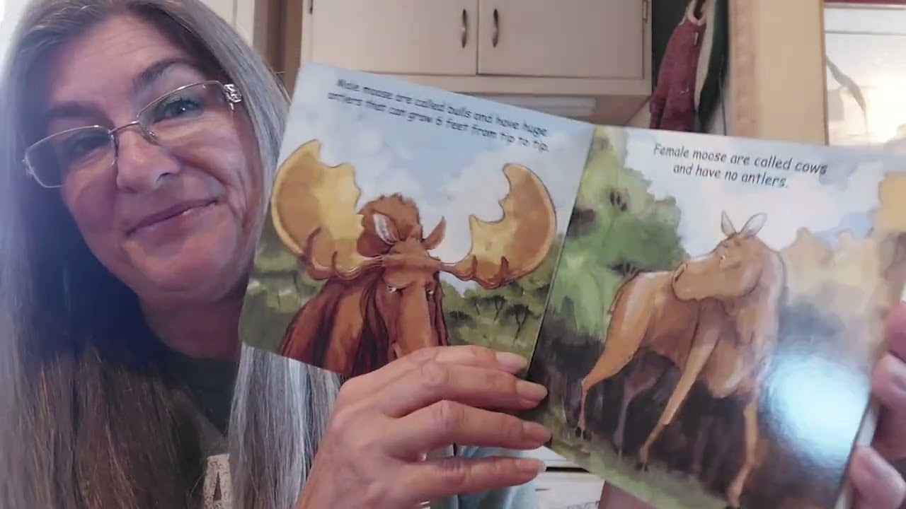 Good Night Moose by Adam Gamble & Mark Jasper Oma Reads Animal Book