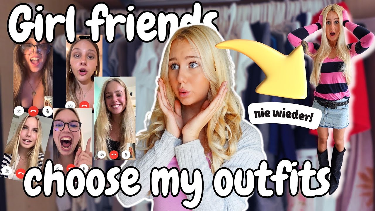 Girl friends choose my outfit for a school week | MaVie Noelle