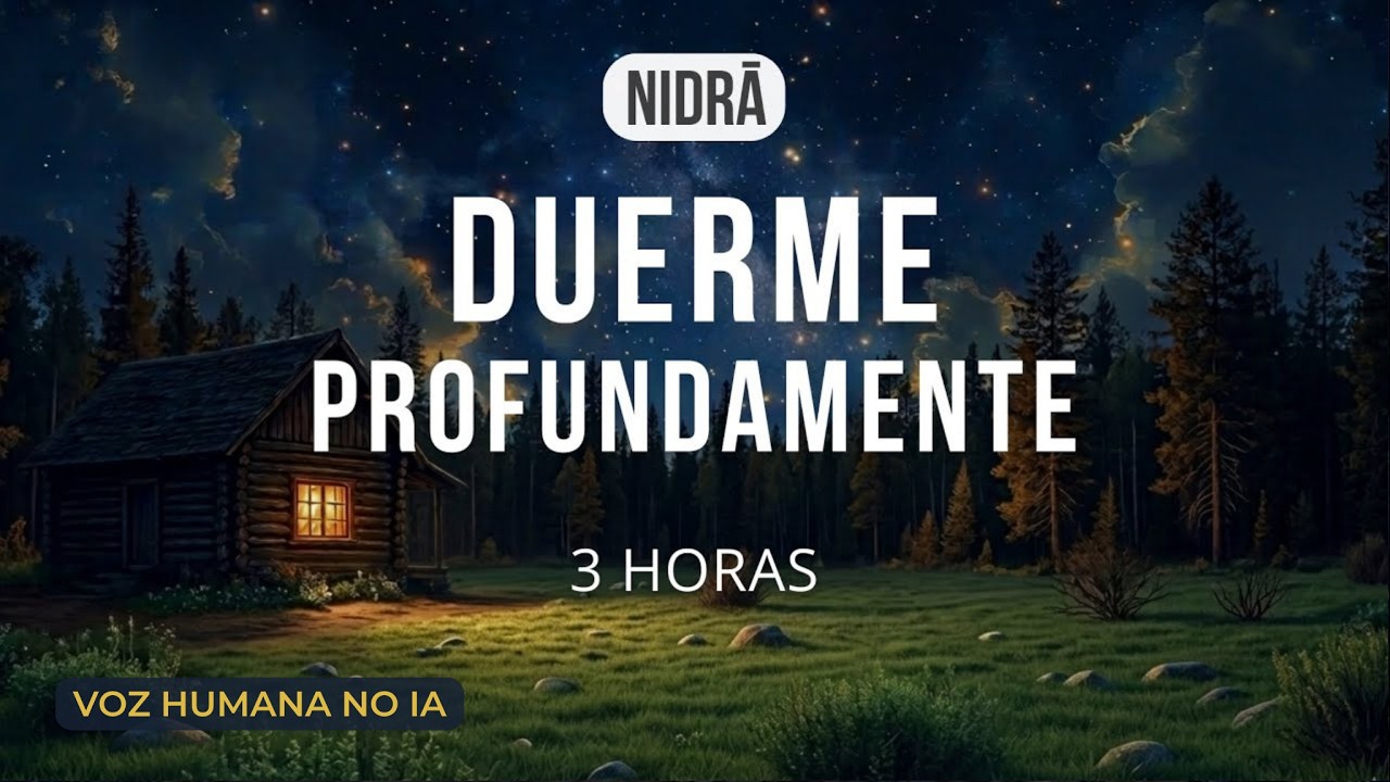 NIDRĀ: Protocolo de Rendición Biológica para el Sueño Profundo (3 Horas)