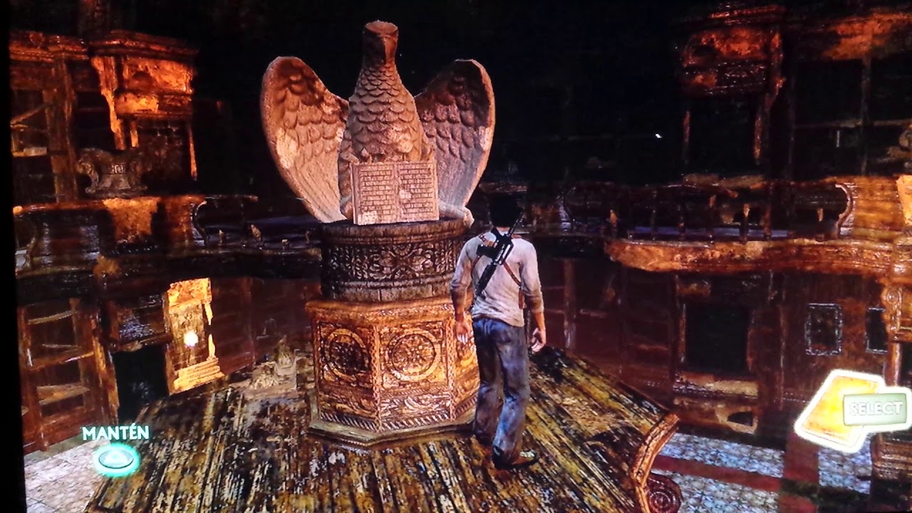 uncharted:drake fortune episodio 13 puzzle de las estatuas