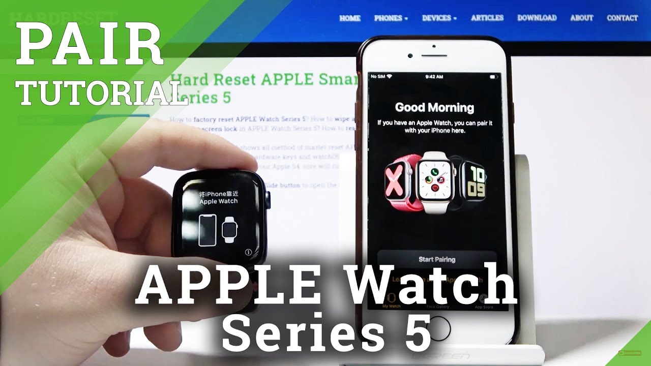Как подключить APPLE Watch Series 5 к iPhone – Сопряжение устройств
