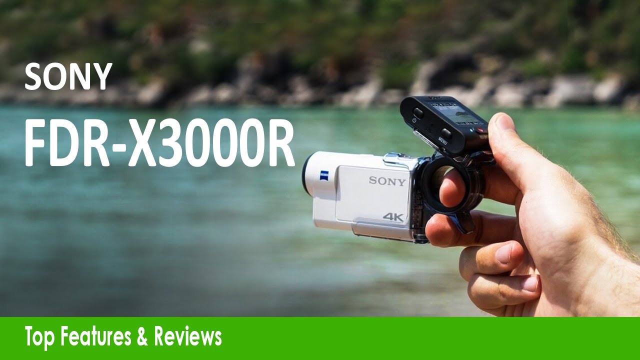 Sony FDR X3000 4K Camera