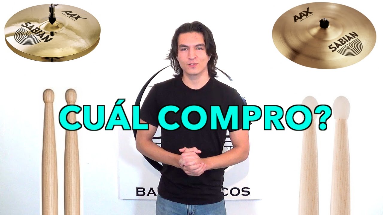 Qué Batería Comprar? Platillos y Baquetas Pt.2