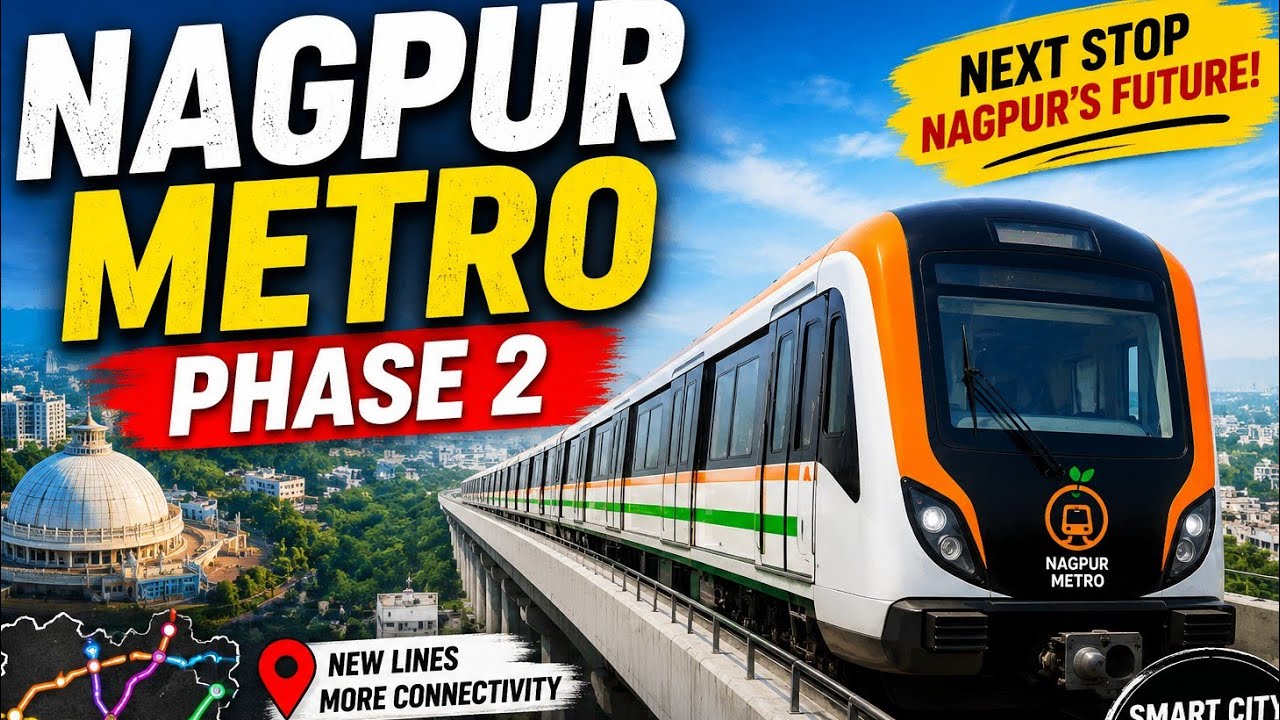 🚇 NAGPUR METRO PHASE 2 | RAPID CONSTRUCTION UPDATE