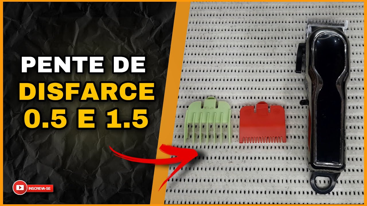 👊🏽🔥 PENTE DE DISFARCE  0.5 e 1.5 | SEU DEGRADÊ 100% SOMBREADO