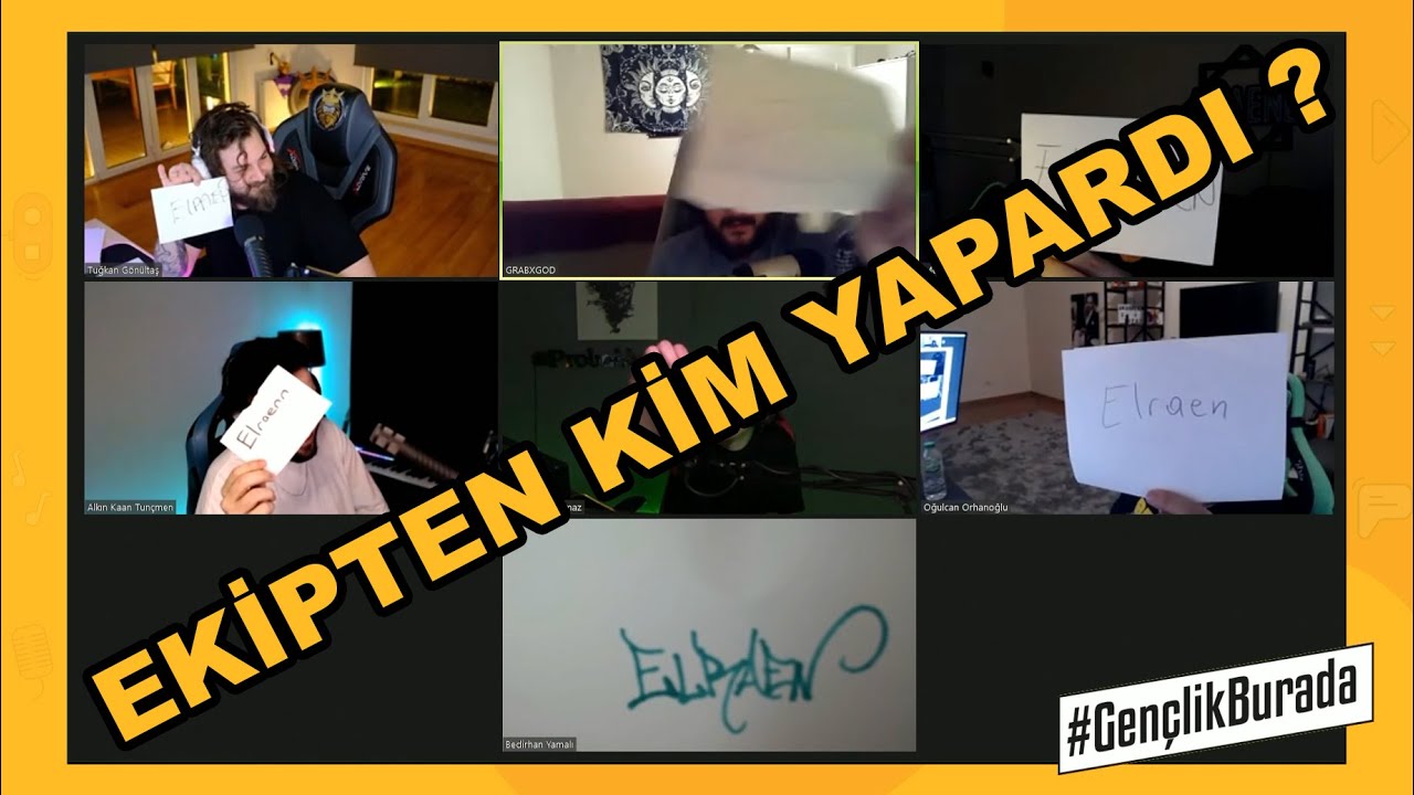 Tayfa 6+1 w/Elraenn - Ekipten Kim Yapardı ? ( Sevgilisi İçin Şehir Değiştirecek Ekip Üyesi )