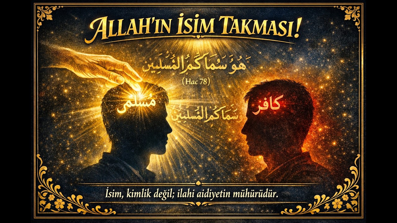 ALLAH'IN İSİM TAKMASI!