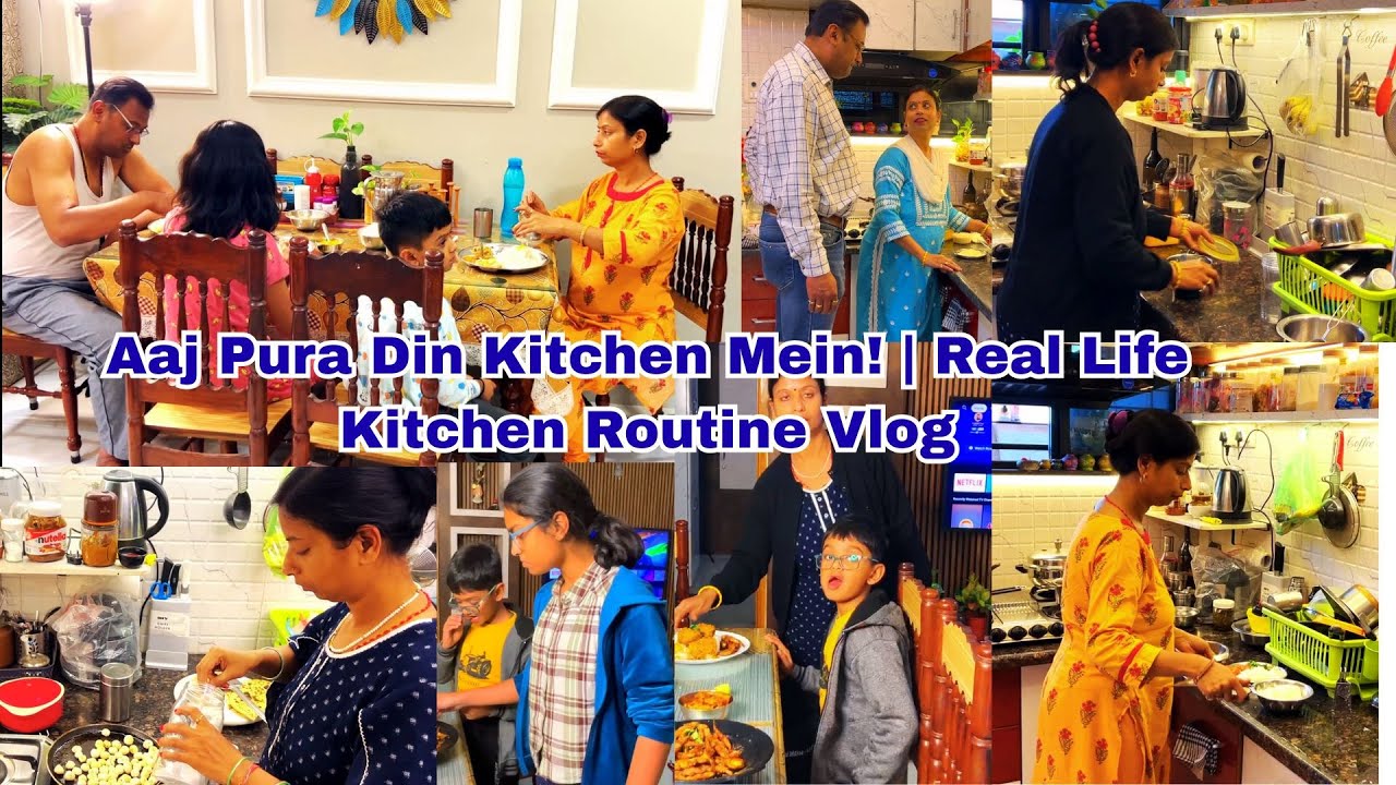 Ek Housewife Ka Real Full Day Kitchen Routine | No Filter Daily Vlog | 