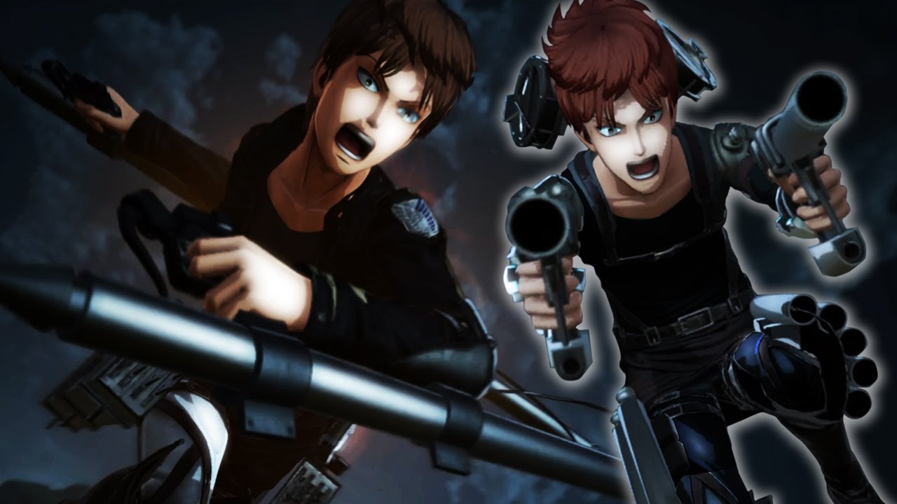 Attack on Titan 2 Final Battle Floch Black Outfit Perfected Gun 99+* Nightmare Mode 1080p
