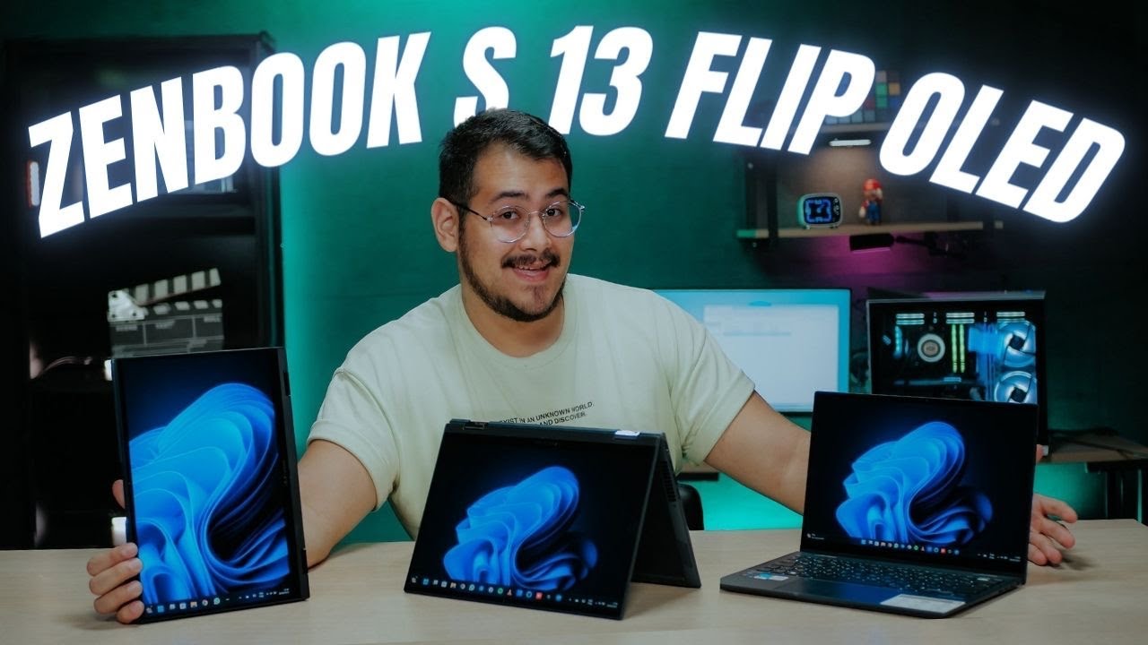 VOCÊ JÁ USOU UM NOTEBOOK FLEXÍVEL? - ANÁLISE COMPLETA ASUS ZENBOOK S 13 FLIP OLED