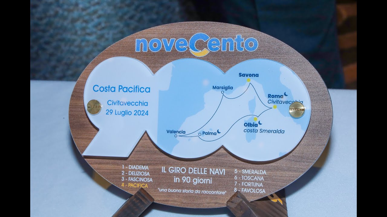 GIRO DELLE NAVI 2024 - 4° NAVE - COSTA PACIFICA