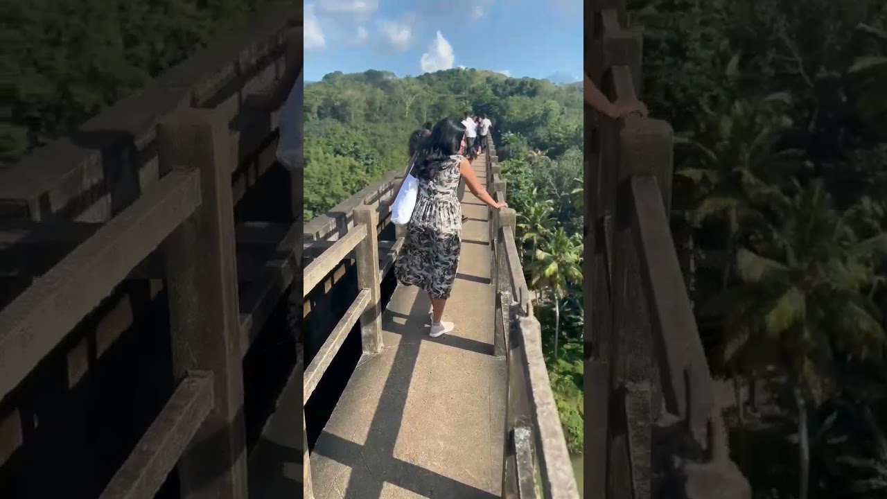 #kanyakumari Mathoor Hanging Bridge #amazing#nature #shanti #travel #natureview