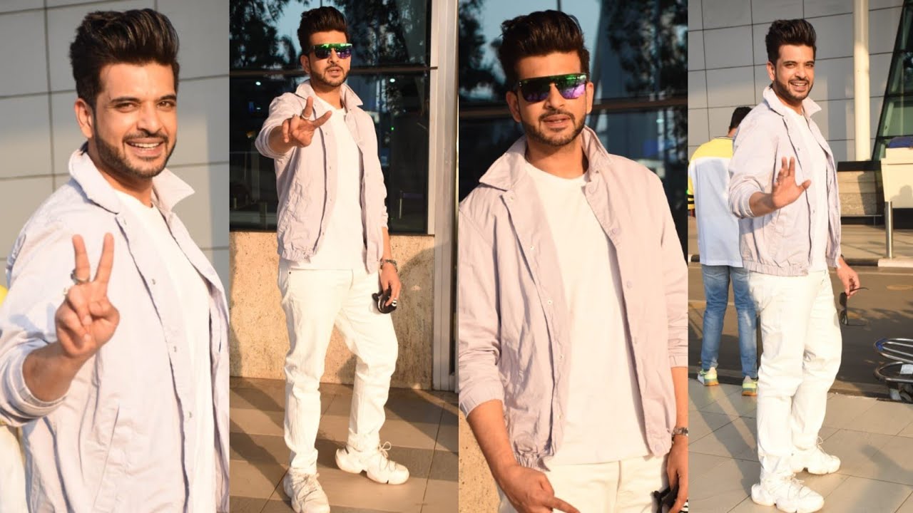 प्यार मैं लड़के ही क्यों रोते हैं 😭💔EXCLUSIVE : Karan Kundra spotted at Mumbai Airport 😎🔥📷