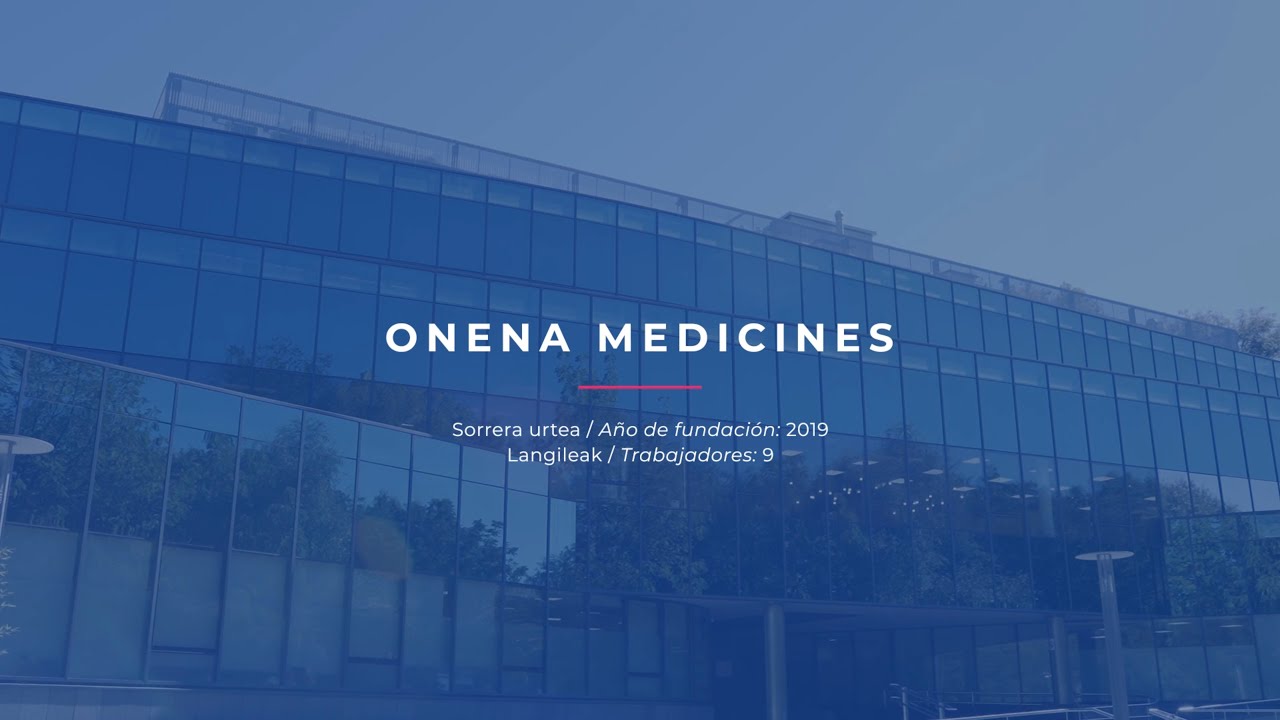 Onena Medicines | Premio Empresa Innovadora Joven DSSINN 2021