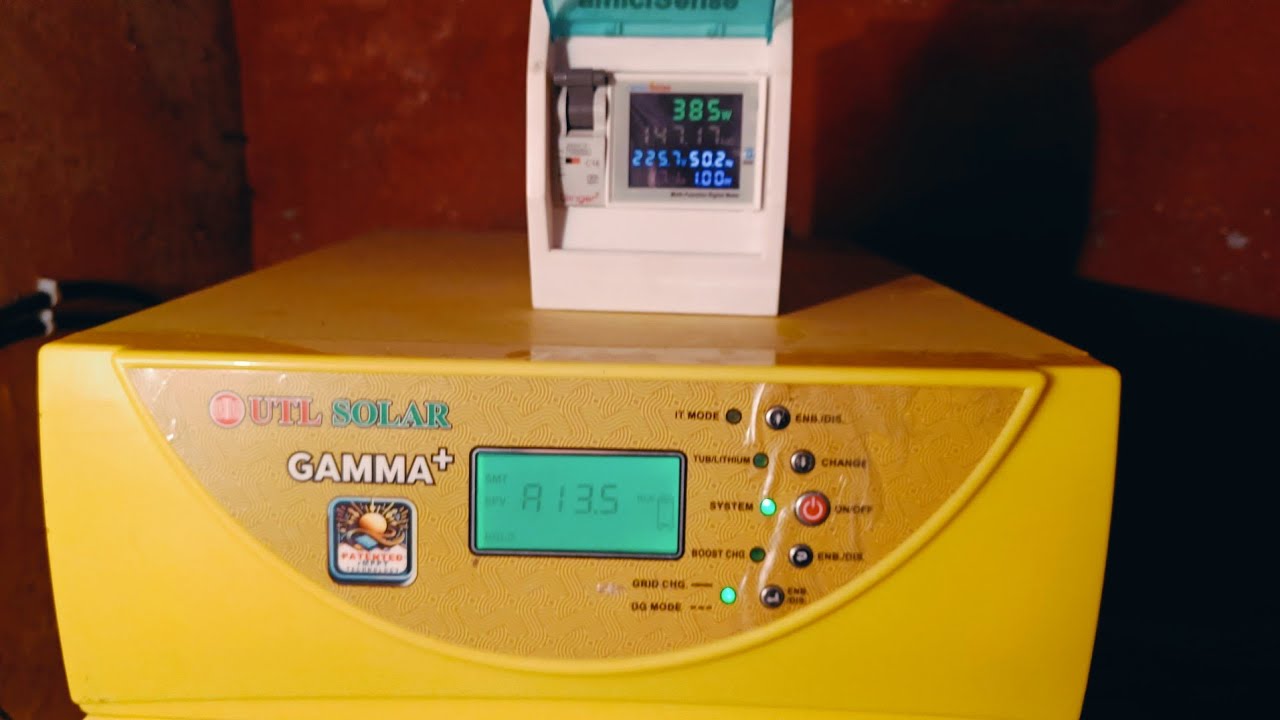 Utl gamma 3350 24v load testing | buy before watch this video 