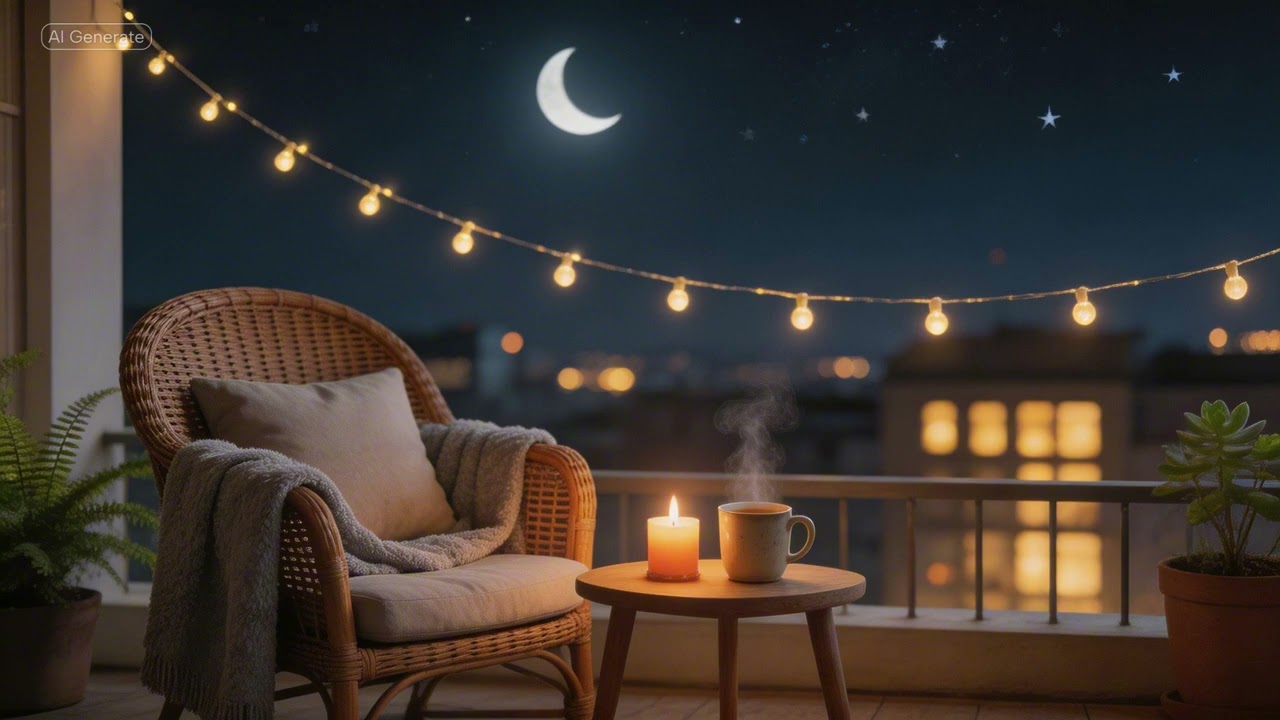 Embrace the calm of a rainy night with soothing lofi sounds 🌙🌧️🎧| Your Daily Music