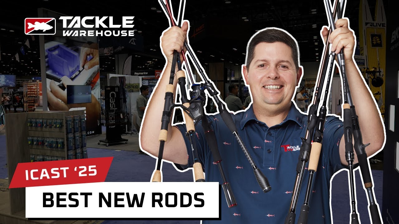 The BEST New Rods at ICAST 2025 with Tackle Warehouse!