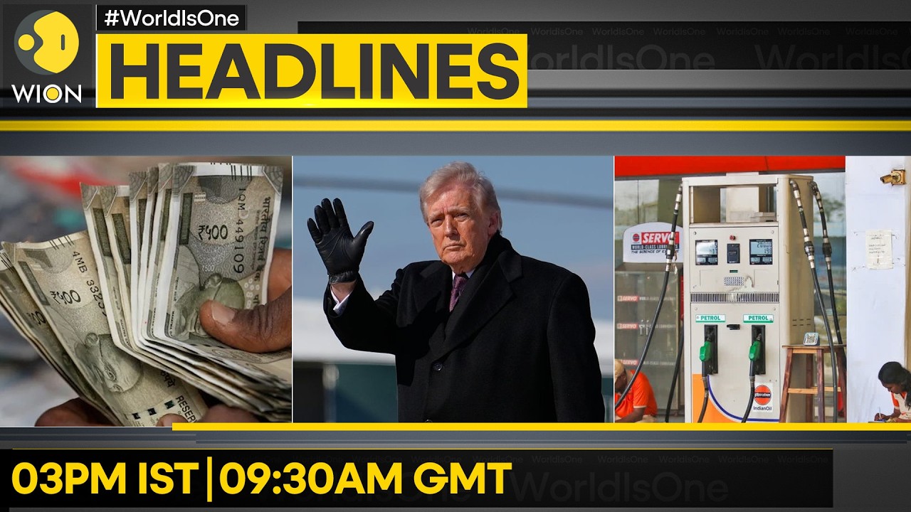 India Rupee Hits Record Low | India Hikes Premium Petrol Price | WION HEADLINES