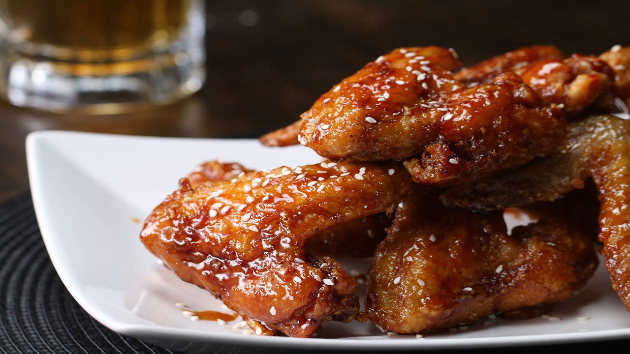 Sweet Soy Chicken Wings