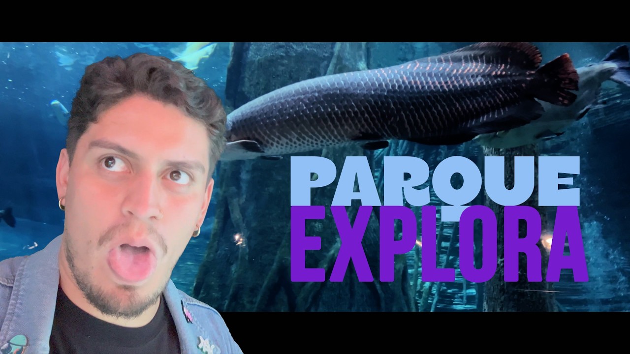 VISITAMOS EL ACUARIO MÁS GRANDE DE COLOMBIA Y UNO DE LOS MÁS GRANDES DE SURAMERICA / PARQUE EXPLORA
