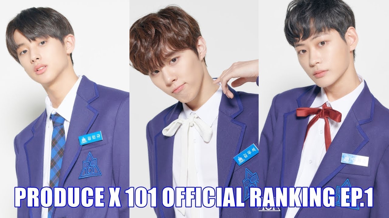 PRODUCE X 101 OFFICIAL RANKING EP.1 [TOP 20]