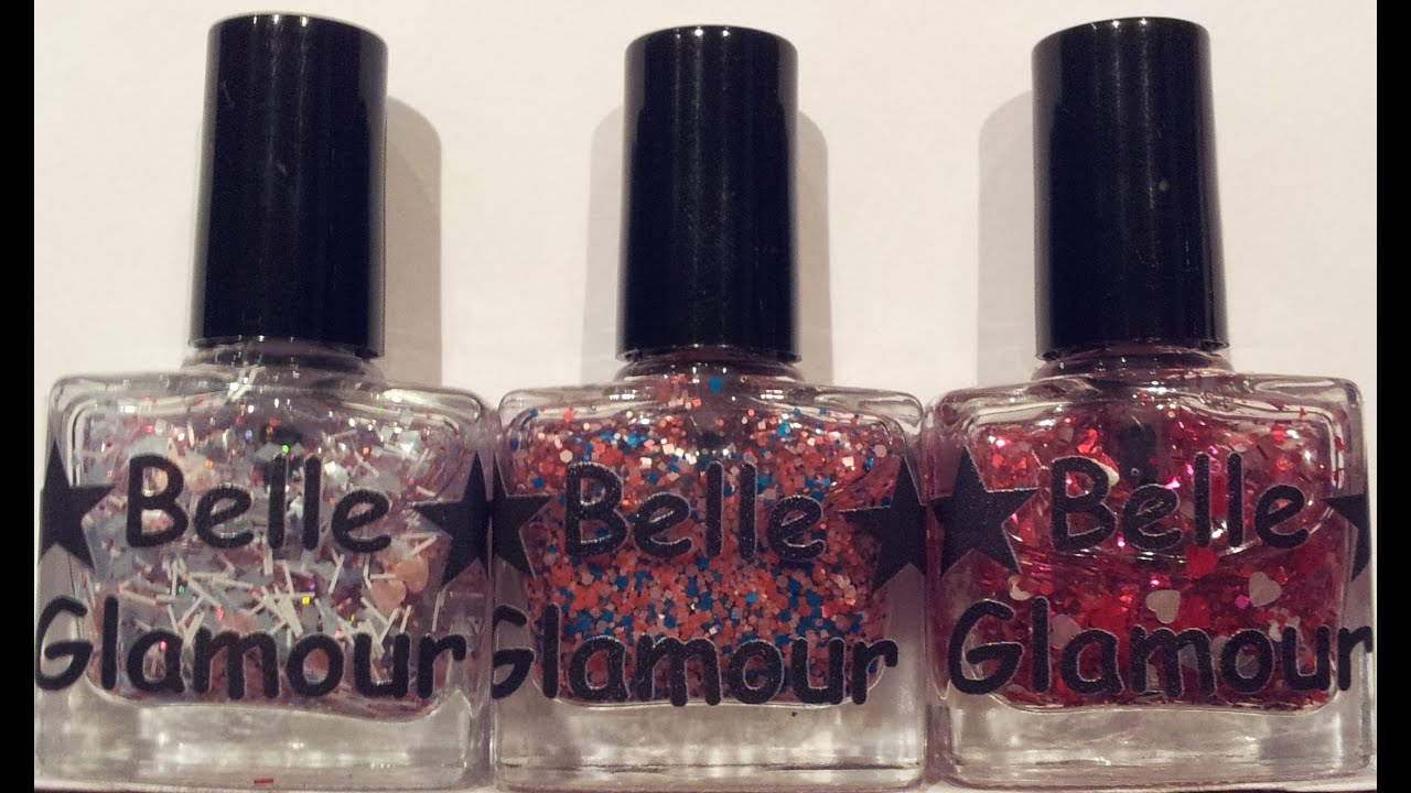 The Valentines Collection By Belle Glamour Polish - Fab UK Indie Brand