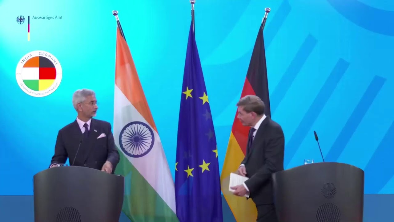 EAM: Press conference in Berlin, Germany (May 23, 2025)
