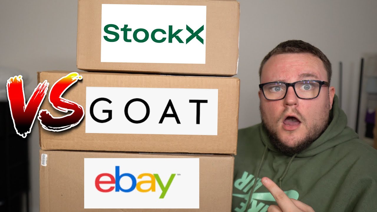 I Tried STOCKX vs GOAT vs EBAY: Which is BEST For BUYING Sneakers!!
