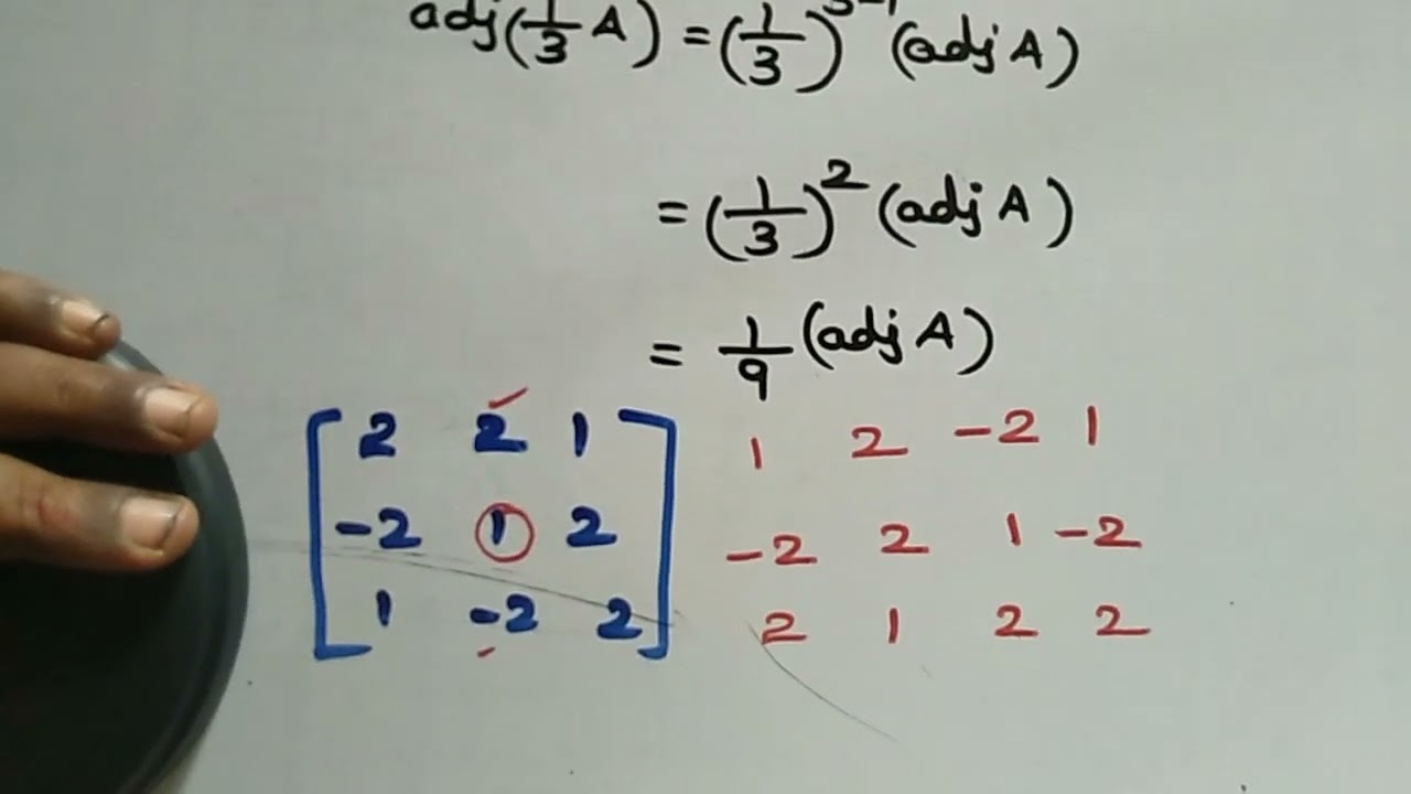 State Board 12 Maths chapter 1 Application of Matrices and Determinants Exercise 1.1(1)(iii)