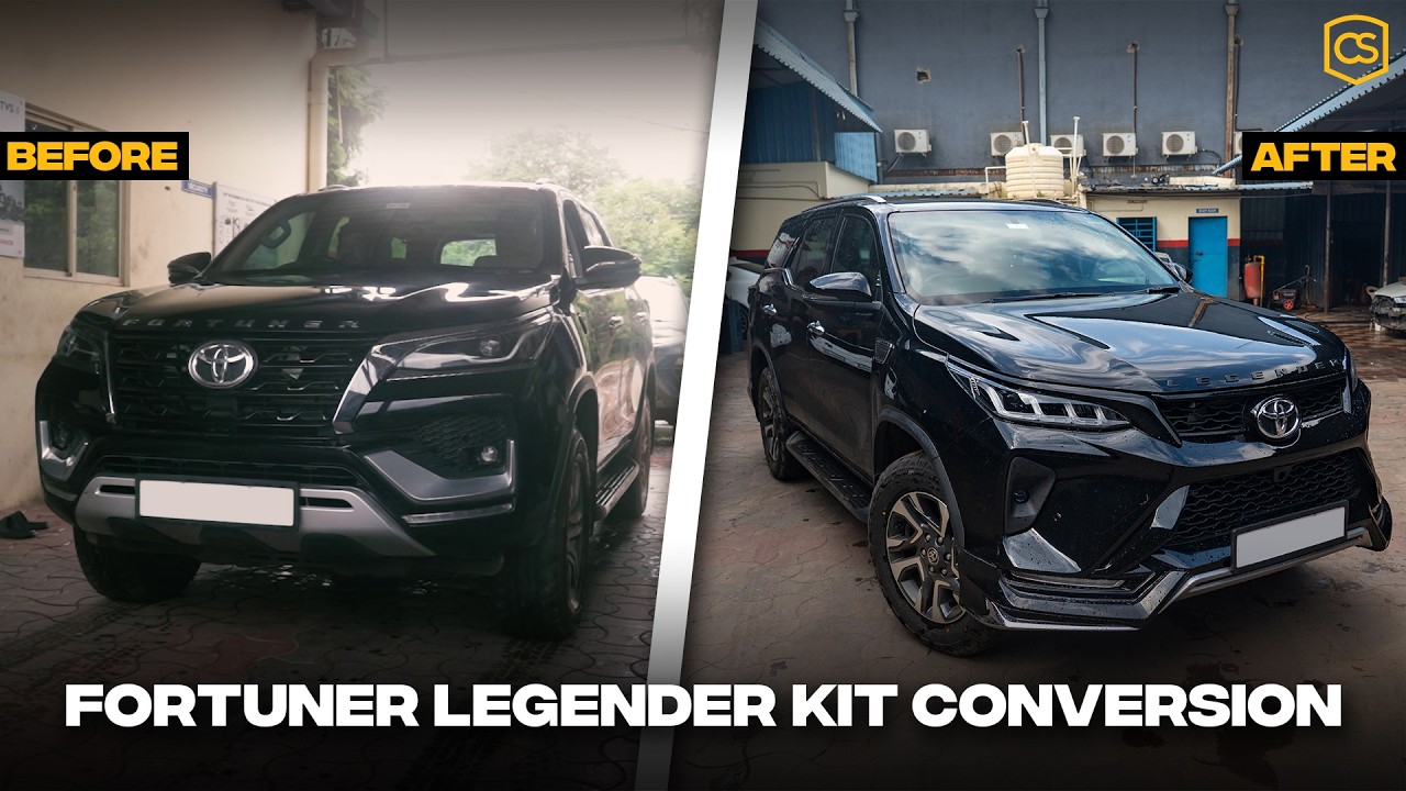 Toyota Fortuner to Legender Kit Conversion | Body Kit | CarzSpa Bhubaneswar