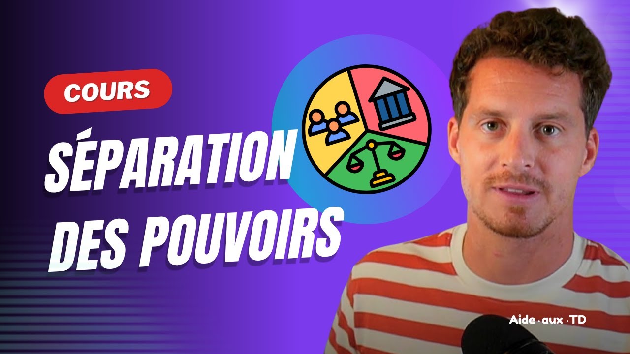 La séparation des pouvoirs (Droit constitutionnel)