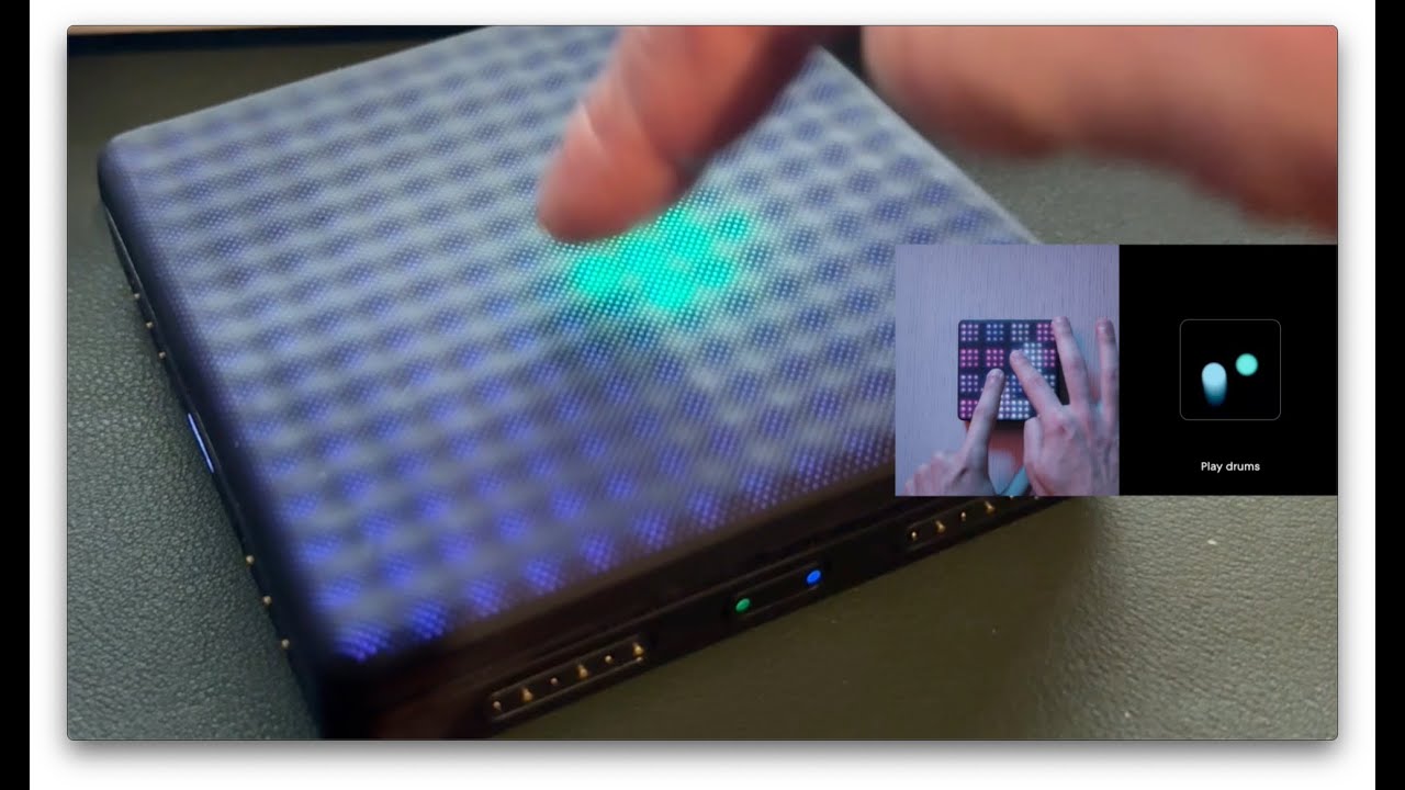 Ultraleap Mid-Air Haptic Design with ROLI Block