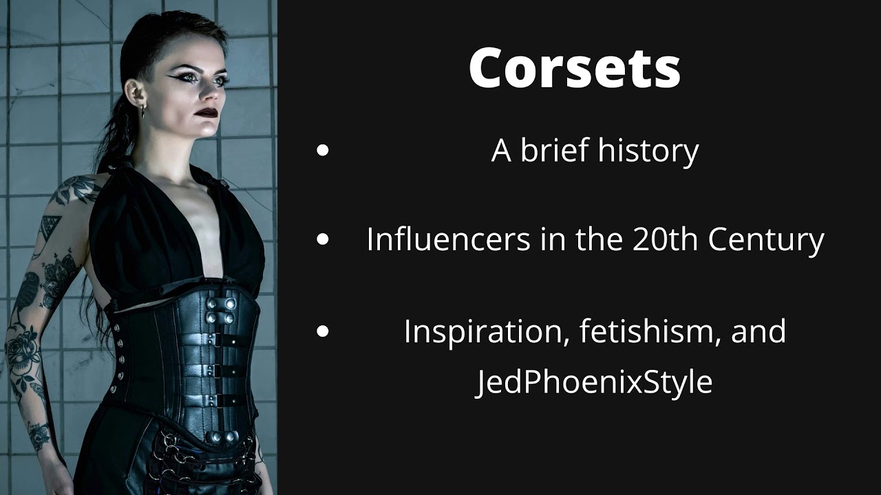 Jed Phoenix corset workshop lam may 3 2020