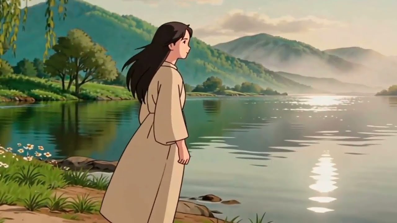 A Quiet Dawn with the Land 🌄 | Cozy Ghibli-Style Morning Routine ASMR