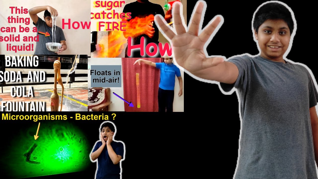 Top 5 Science Experiments | Lenin's Science Experiments | Top 5 Science Experiments under 5 minutes