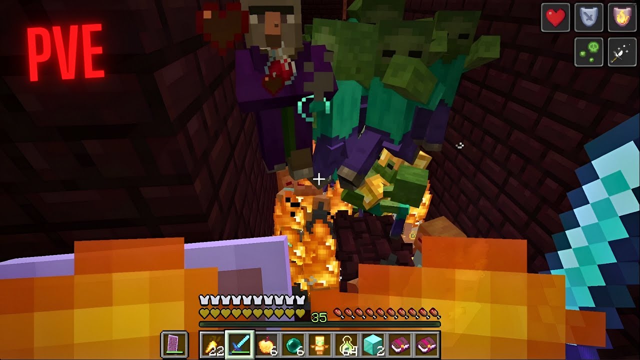 Players Vs Mobs Event, Last Player Standing Wins Minecraft (Part 1)