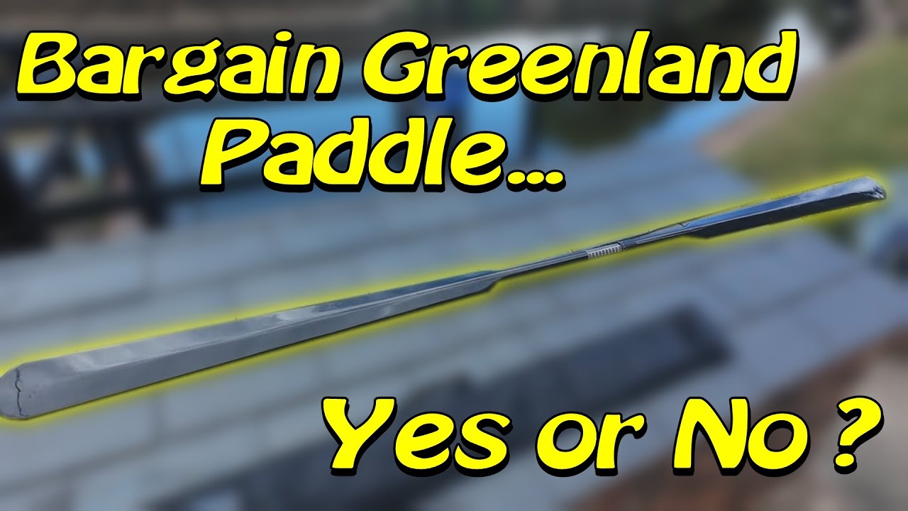 Budget FULL CARBON Greenland Paddle - Test Review