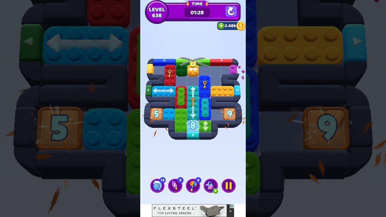 Color Block Jam Level 638 #colorblockjamgame #games #gaming #gameplay