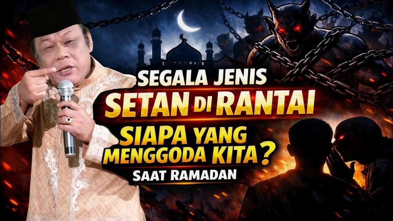 Segala Jenis Setan Dirantai Saat Ramadan, Lalu Siapa Yang Menggoda Kita? | KH Zainuddin MZ