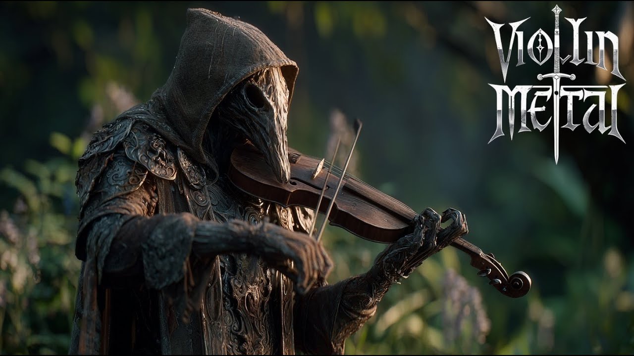 When Violin Beauty Chose to Fight Metal Battles 🎻⚔️🔥