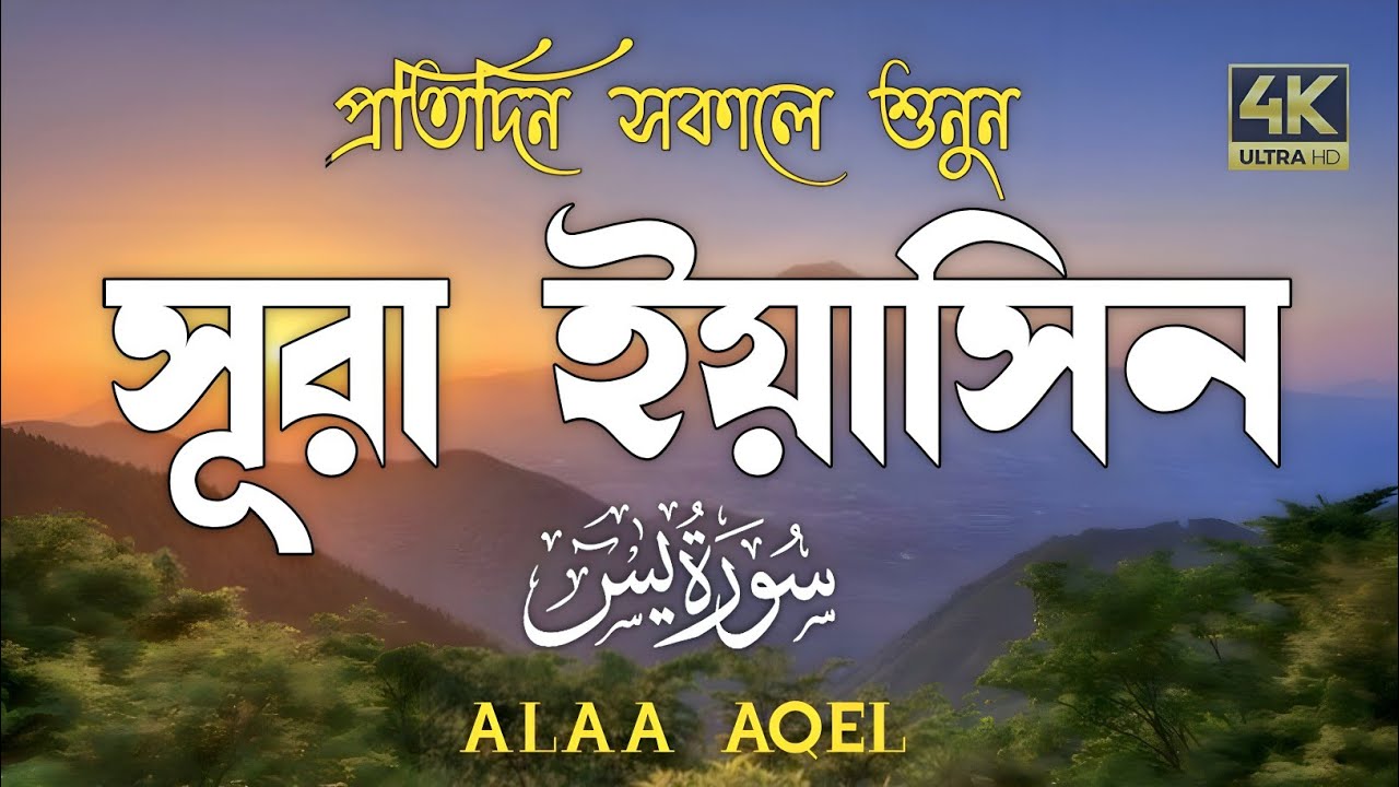 প্রতিদিন সকালে শুনুন-প্রশান্তিময় কণ্ঠে সূরা ইয়াসীন|(سورة يس) SURAH YASIN |Morning Quran Racitation